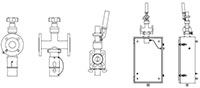 In line liquid samplers (DPT Series) - H1 - Options