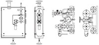 Internally coupled valves liquid samplers (S23 Series) - D1 - welded - Options