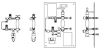 Internally coupled valves liquid samplers (S23 Series) - D2 - Options