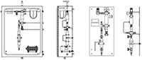 Internally coupled valves liquid samplers (S23 Series) - D5 - Options