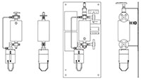 Internally coupled valves liquid samplers (S23 Series) - D8 - Options