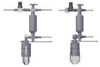 Internally coupled valves liquid samplers (S23 Series) - D1 - threaded