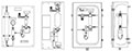 Internally coupled valves liquid samplers (S23 Series) - D1 - threaded - Options