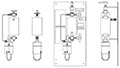 Internally coupled valves liquid samplers (S23 Series) - D8 - Options