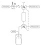 Internally coupled valves liquid samplers (S23 Series) - D1 - welded - Typical P & ID